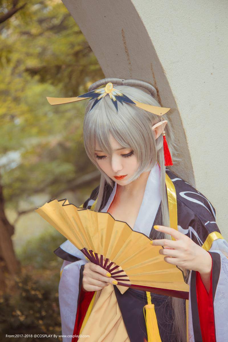 Cosplay福利/VOCALOID古风汉服兽耳萝莉洛天依Cosplay图片