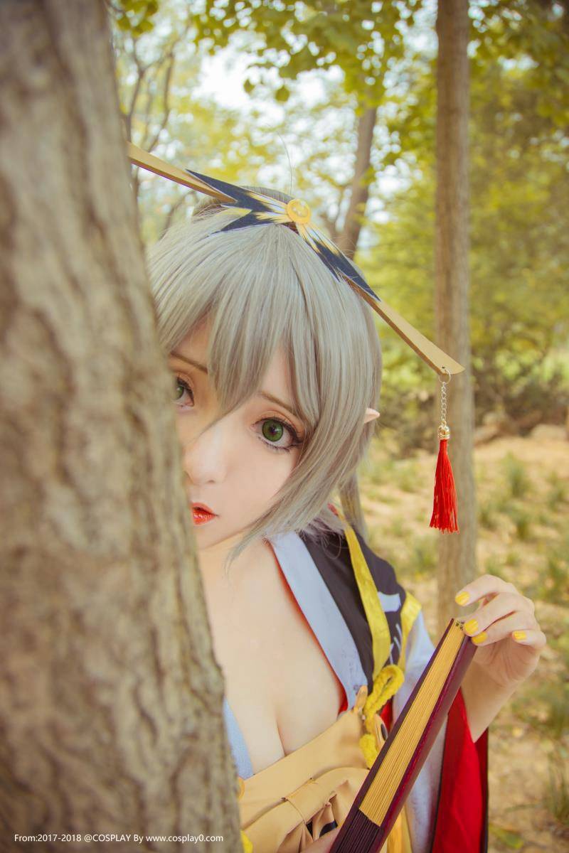 Cosplay福利/VOCALOID古风汉服兽耳萝莉洛天依Cosplay图片