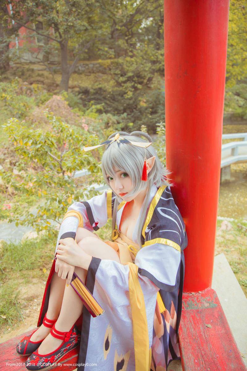 Cosplay福利/VOCALOID古风汉服兽耳萝莉洛天依Cosplay图片