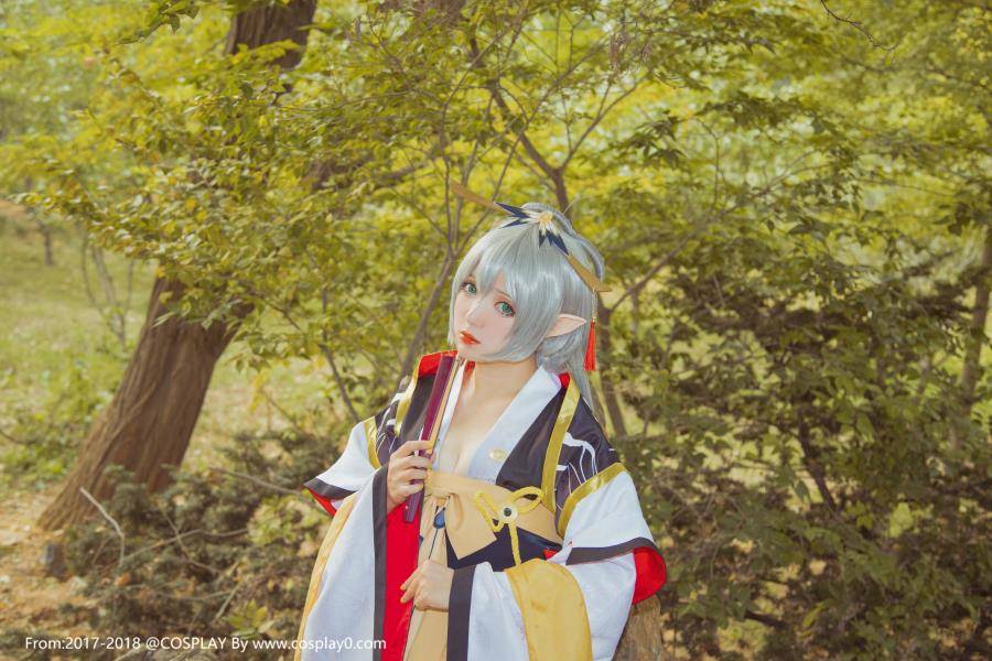 Cosplay福利/VOCALOID古风汉服兽耳萝莉洛天依Cosplay图片