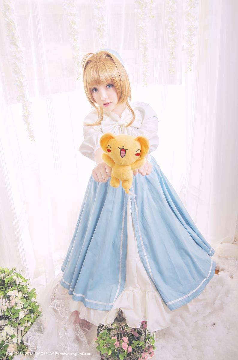 Cosplay福利/魔卡少女樱木之本樱Cosplay萝莉高清写真照片