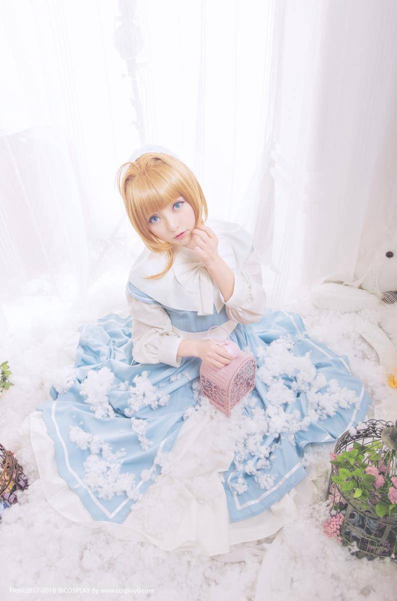 Cosplay福利/魔卡少女樱木之本樱Cosplay萝莉高清写真照片