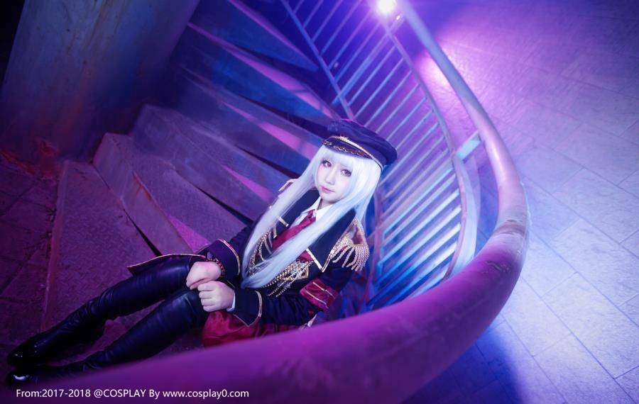 Cosplay福利/半次元萌妹子neko栉名安淡岛世理制服Cosplay图片