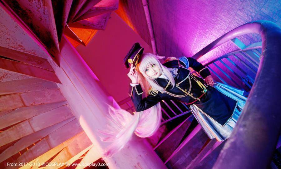 Cosplay福利/半次元萌妹子neko栉名安淡岛世理制服Cosplay图片