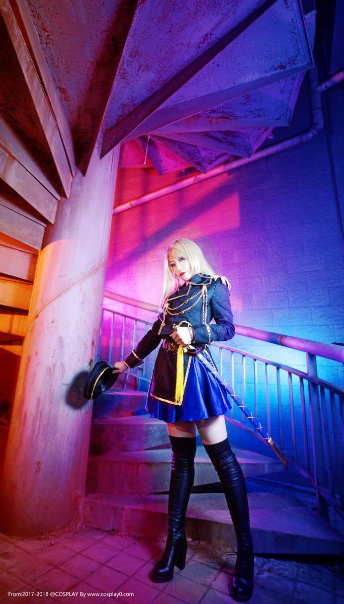 Cosplay福利/半次元萌妹子neko栉名安淡岛世理制服Cosplay图片