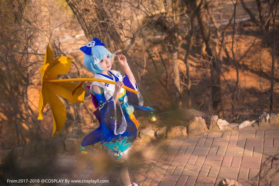 Cosplay福利/可爱萝莉阴阳师手游莹草Cosplay唯美图片