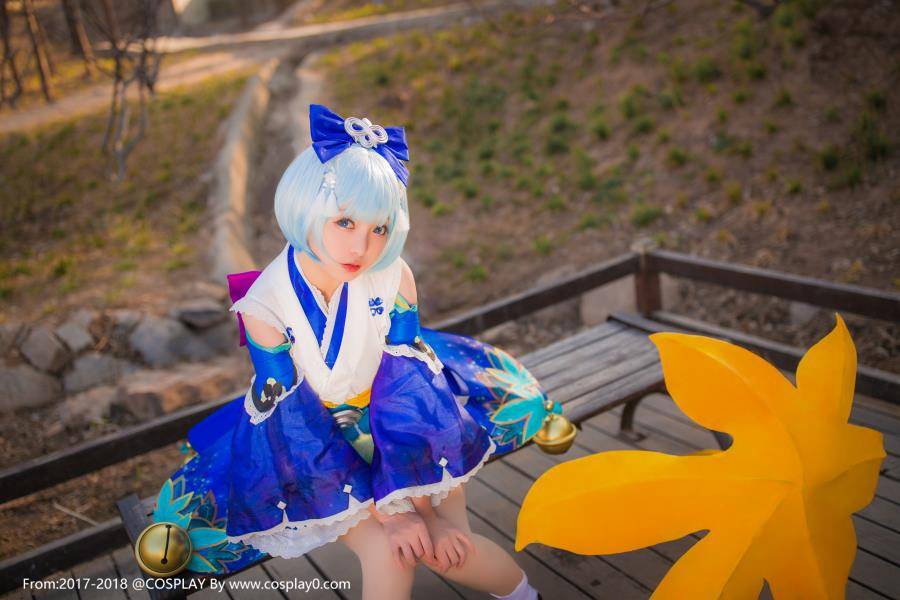 Cosplay福利/可爱萝莉阴阳师手游莹草Cosplay唯美图片