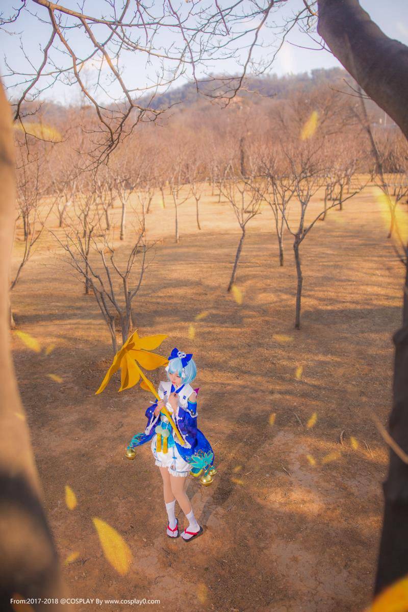 Cosplay福利/可爱萝莉阴阳师手游莹草Cosplay唯美图片