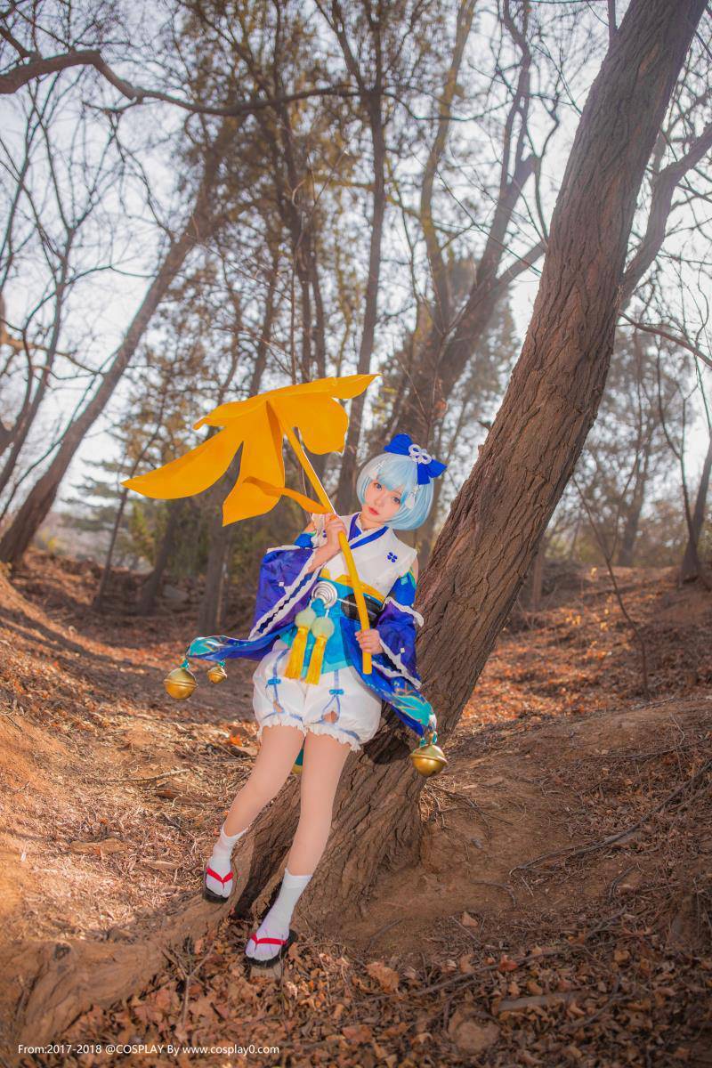 Cosplay福利/可爱萝莉阴阳师手游莹草Cosplay唯美图片