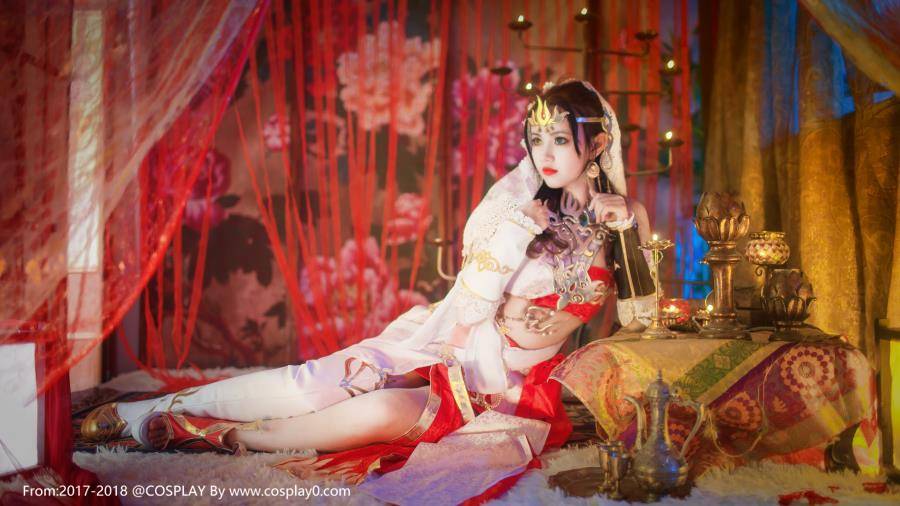 Cosplay福利/极品御姐剑网三Cos正片 明教喵姐Cosplay古风图片