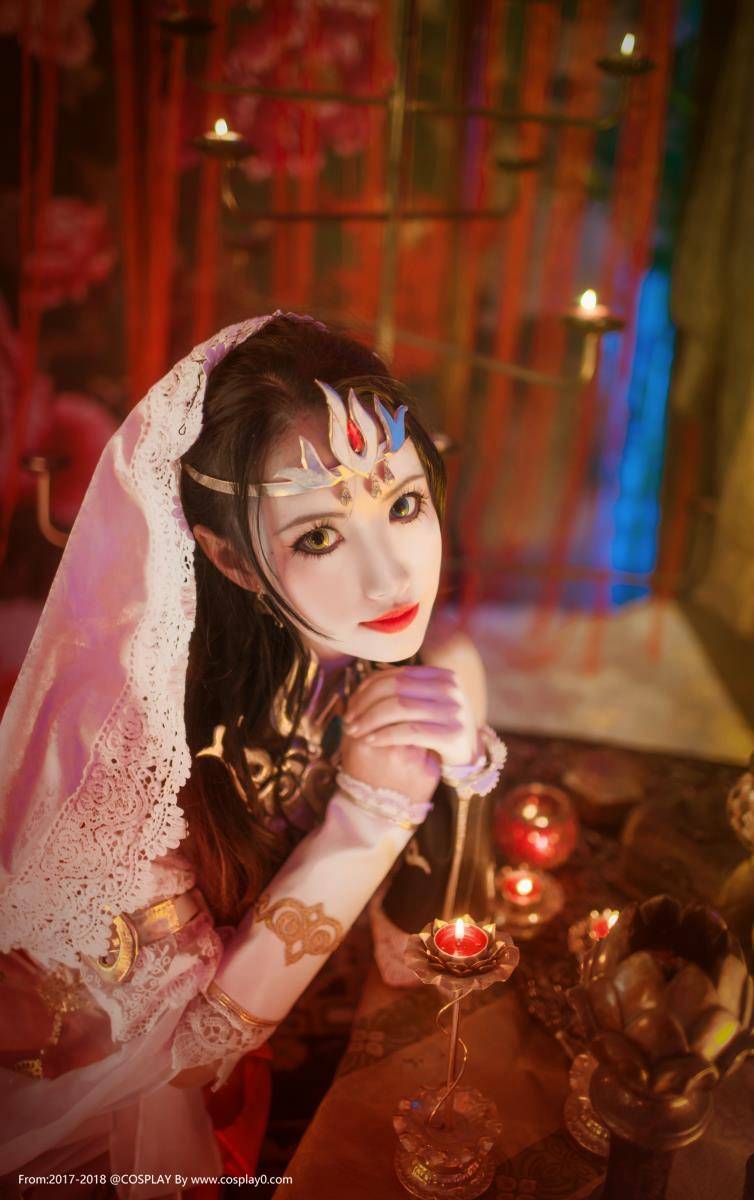 Cosplay福利/极品御姐剑网三Cos正片 明教喵姐Cosplay古风图片