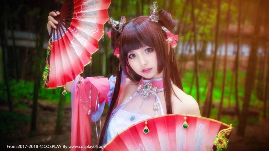 Cosplay福利/剑侠情缘网络版朔雪毒萝朔雪秀萝Cosplay古风图片