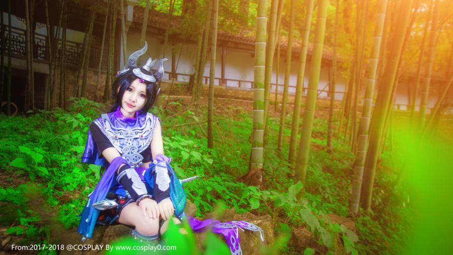 Cosplay福利/剑侠情缘网络版朔雪毒萝朔雪秀萝Cosplay古风图片