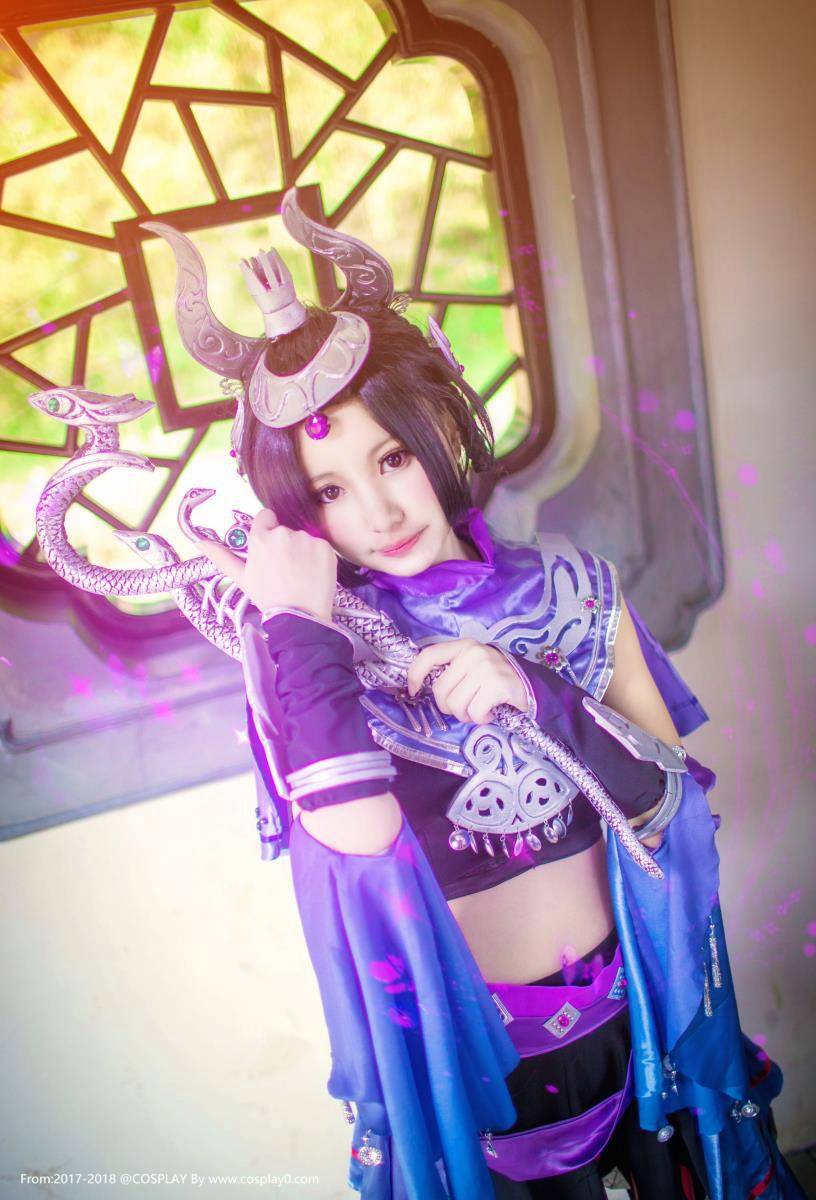 Cosplay福利/剑侠情缘网络版朔雪毒萝朔雪秀萝Cosplay古风图片