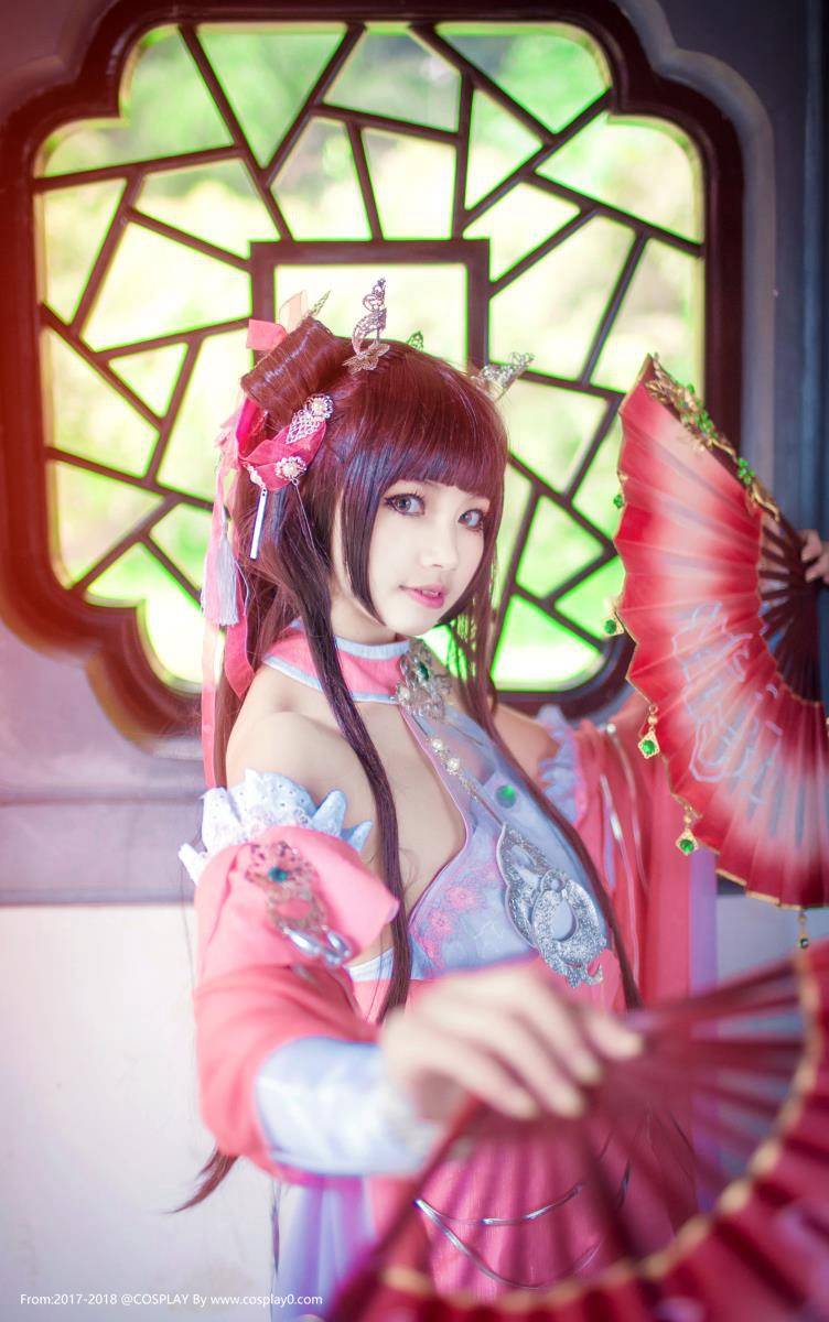 Cosplay福利/剑侠情缘网络版朔雪毒萝朔雪秀萝Cosplay古风图片