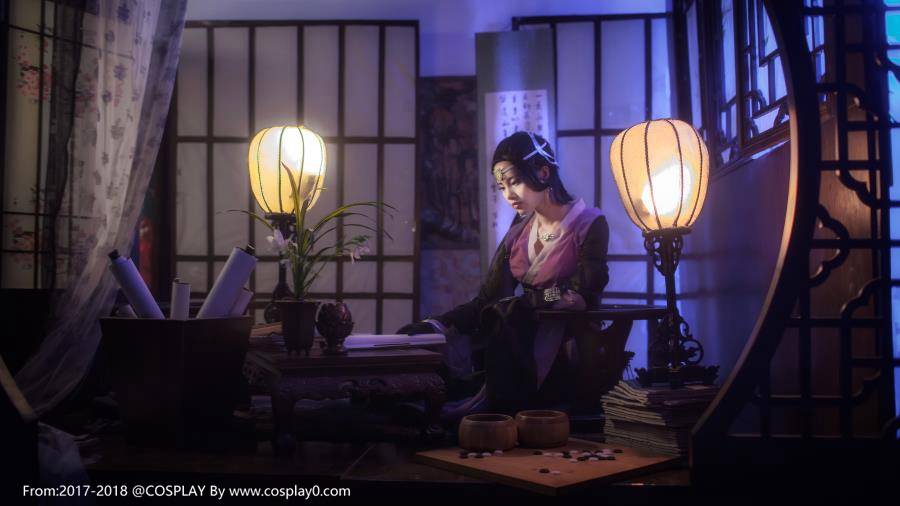 Cosplay福利/剑侠情缘网络版叁古风御姐万花花姐Cosplay图片