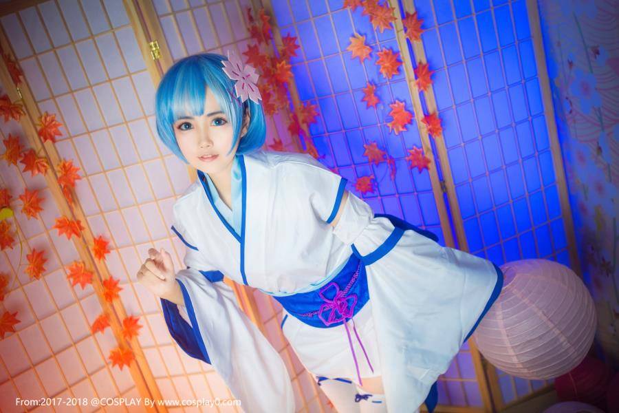 Cosplay福利/甜美可爱小萝莉拉姆雷姆幼年Cosplay图片