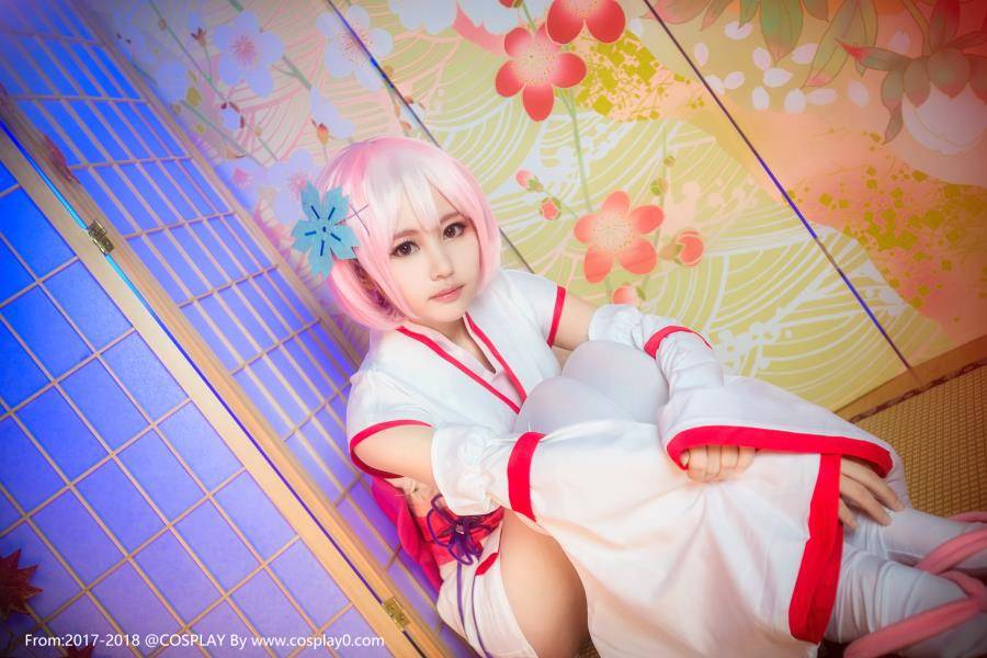 Cosplay福利/甜美可爱小萝莉拉姆雷姆幼年Cosplay图片