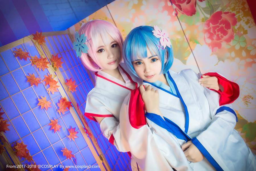 Cosplay福利/甜美可爱小萝莉拉姆雷姆幼年Cosplay图片
