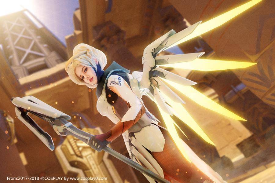 Cosplay福利/守望先锋医生姐姐性感美女天使Cosplay图片