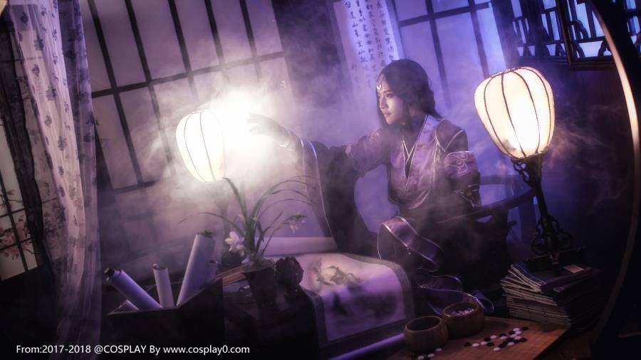 Cosplay福利/剑侠情缘网络版叁古风御姐万花花姐Cosplay图片