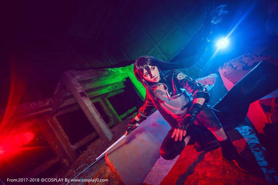 Cosplay福利/刀剑神域动漫女主朝田诗乃Cosplay美女图片