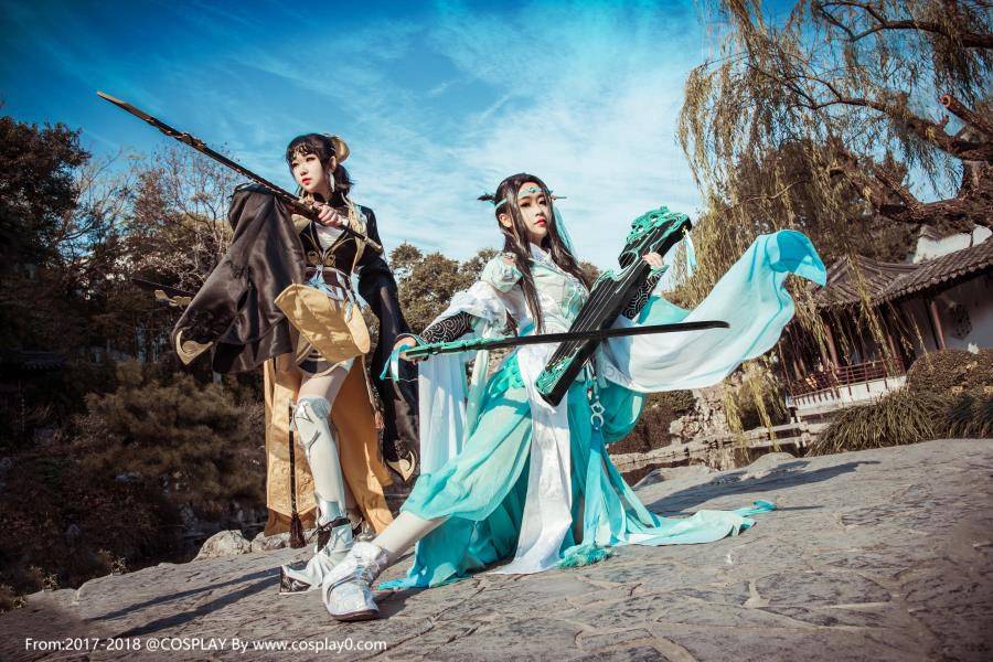 Cosplay福利/剑侠情缘网络版叁藏剑秦风二小姐Cosplay图片