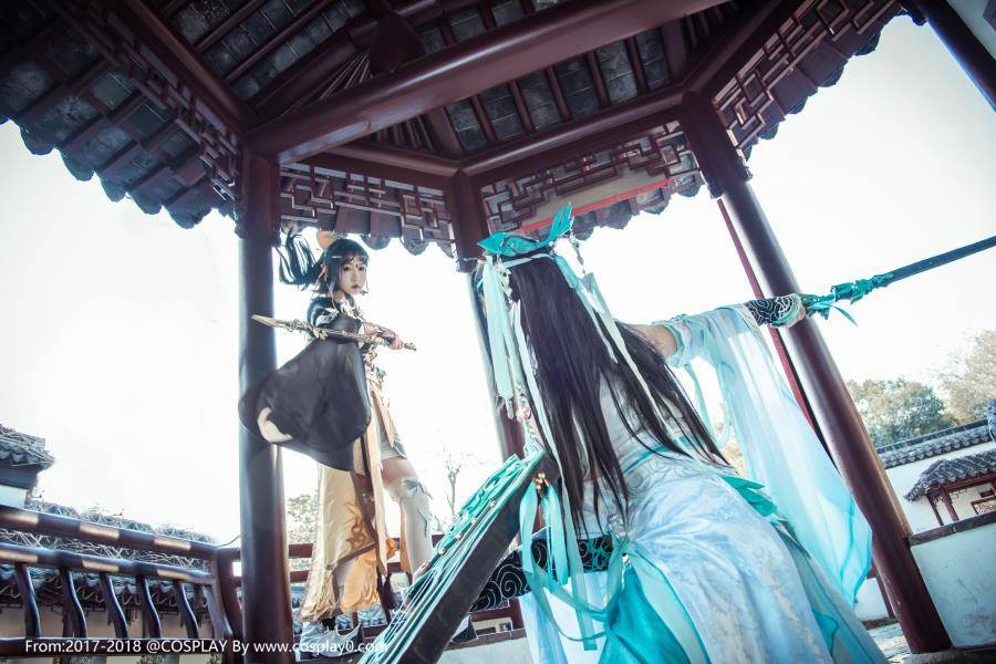 Cosplay福利/剑侠情缘网络版叁藏剑秦风二小姐Cosplay图片