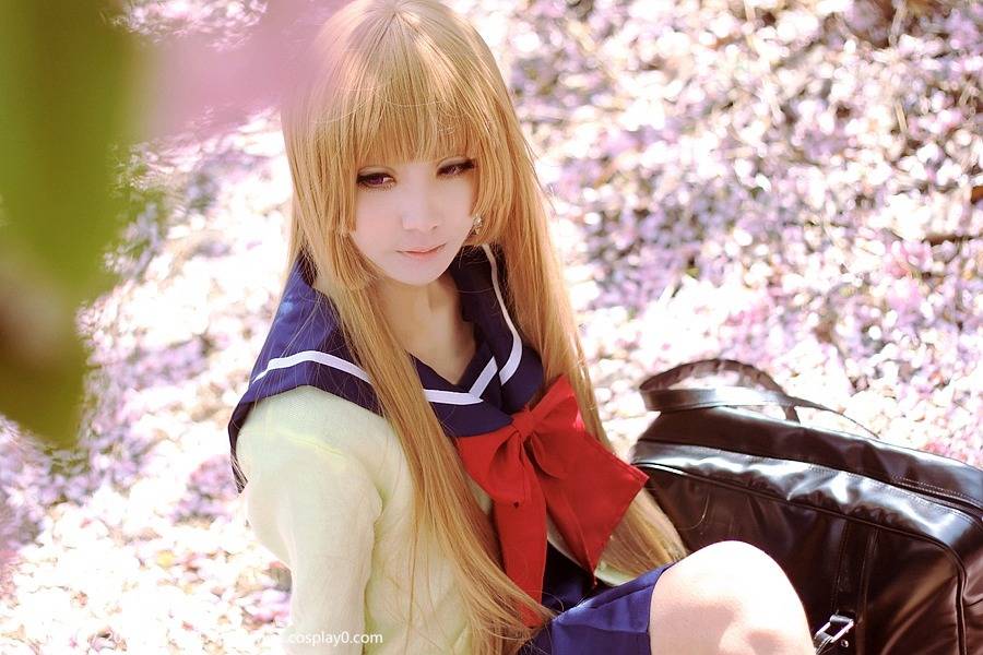 Cosplay福利/绝园的暴风雨不破爱花萝莉JK制服Cosplay图片