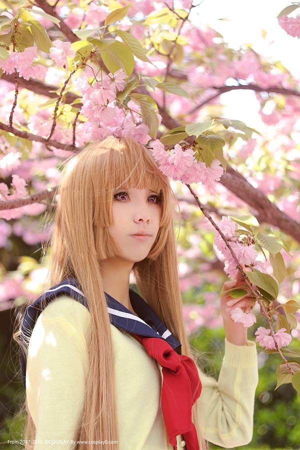 Cosplay福利/绝园的暴风雨不破爱花萝莉JK制服Cosplay图片