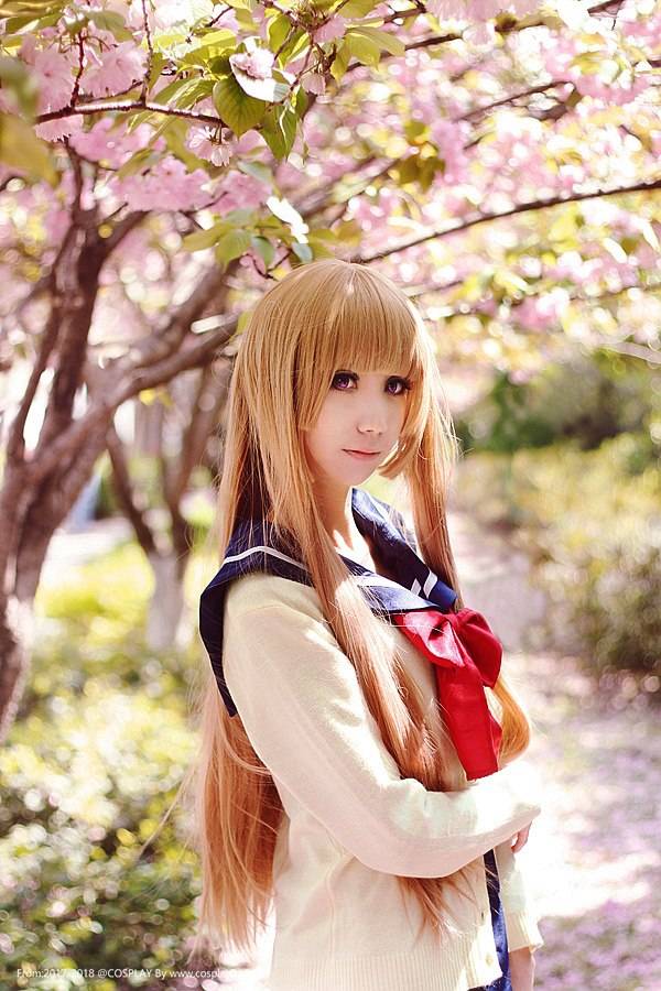 Cosplay福利/绝园的暴风雨不破爱花萝莉JK制服Cosplay图片