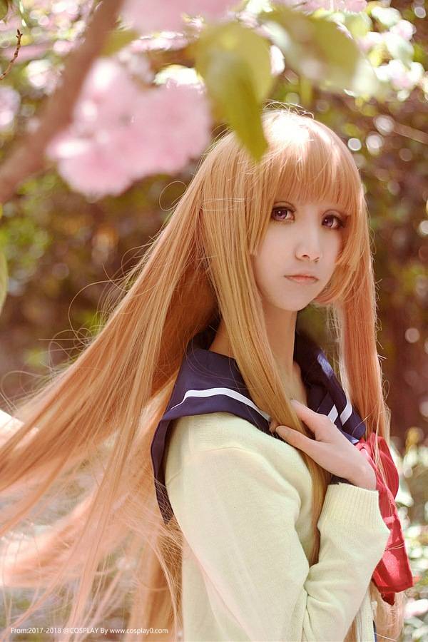 Cosplay福利/绝园的暴风雨不破爱花萝莉JK制服Cosplay图片