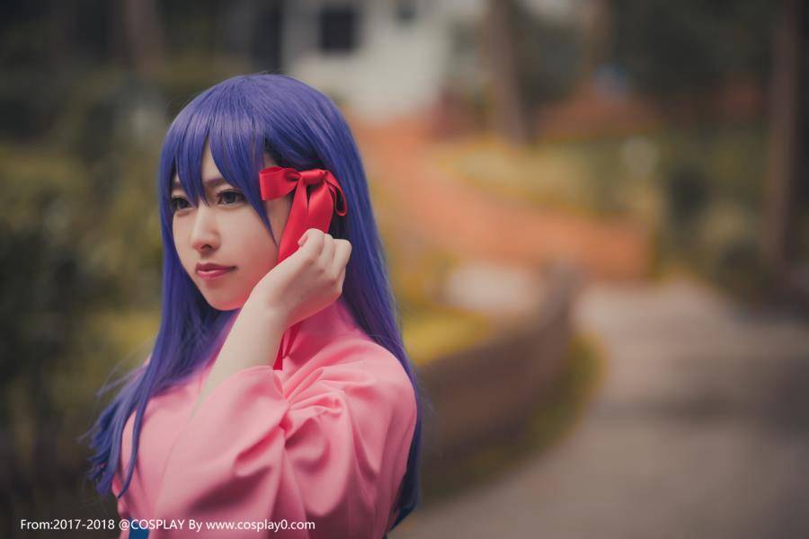 Cosplay福利/白金x[Fate]浴衣全员Saber远坂凛间桐樱Cos图片