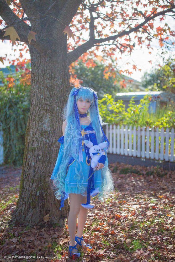 Cosplay福利/星与雪的公主雪MIKU初音未来Cosplay图片