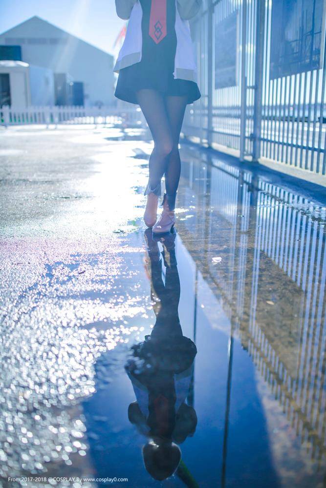 Cosplay福利/Fate盾娘玛修·基列莱特美女制服黑丝诱惑Cosplay图片