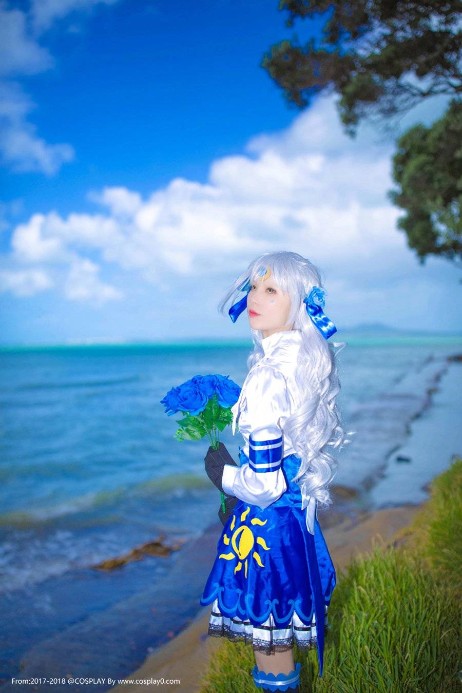 Cosplay福利/极品身材清纯美女扮演艾尔之光伊芙Cosplay图片