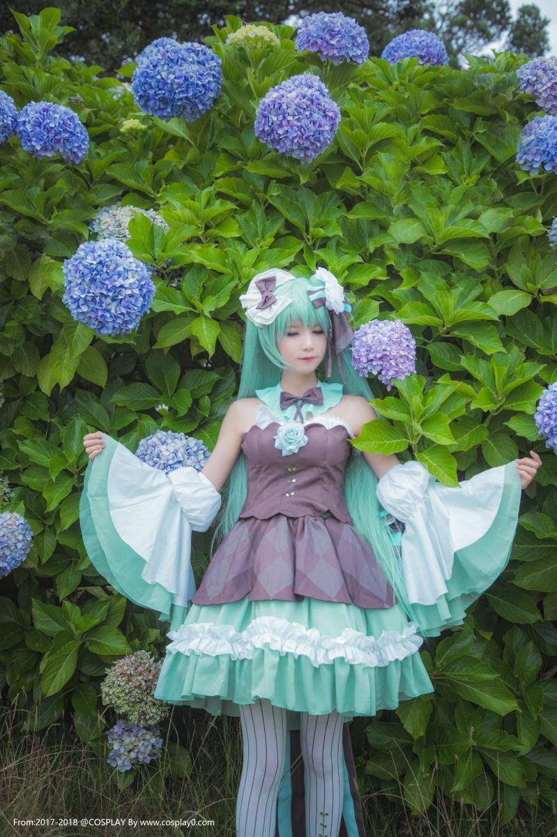 Cosplay福利/VOCALOID花季美少女初音未来Cosplay高清图片