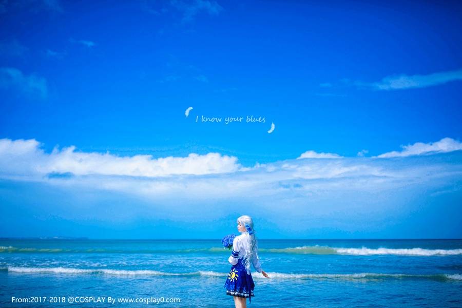 Cosplay福利/极品身材清纯美女扮演艾尔之光伊芙Cosplay图片