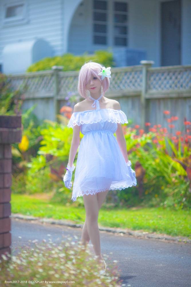 Cosplay福利/绝对领域[FATE]玛修·基列莱特萝莉美腿Cosplay图片