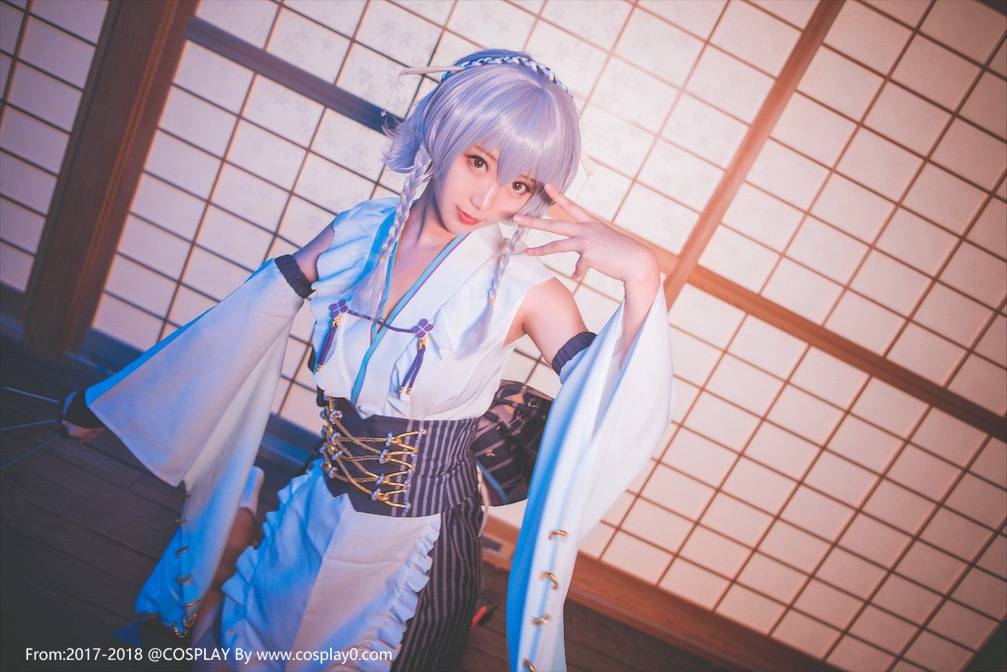 Cosplay福利/萝莉Coser黑川东方project十六夜咲夜Cosplay图片