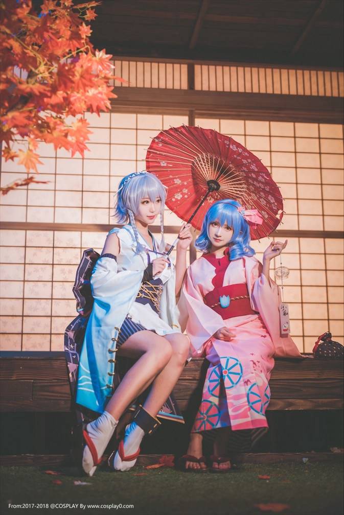 Cosplay福利/萝莉Coser黑川东方project十六夜咲夜Cosplay图片