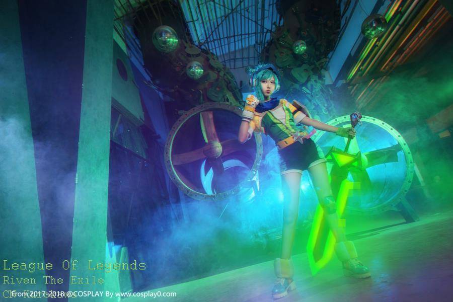 Cosplay福利/Coser黑川英雄联盟电玩瑞雯Cosplay写真图片