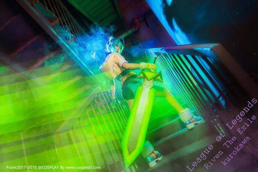 Cosplay福利/Coser黑川英雄联盟电玩瑞雯Cosplay写真图片