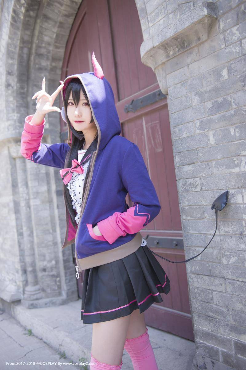 Cosplay福利/LoveLive小恶魔矢泽妮可萌妹碳酸熊卡Cosplay图片