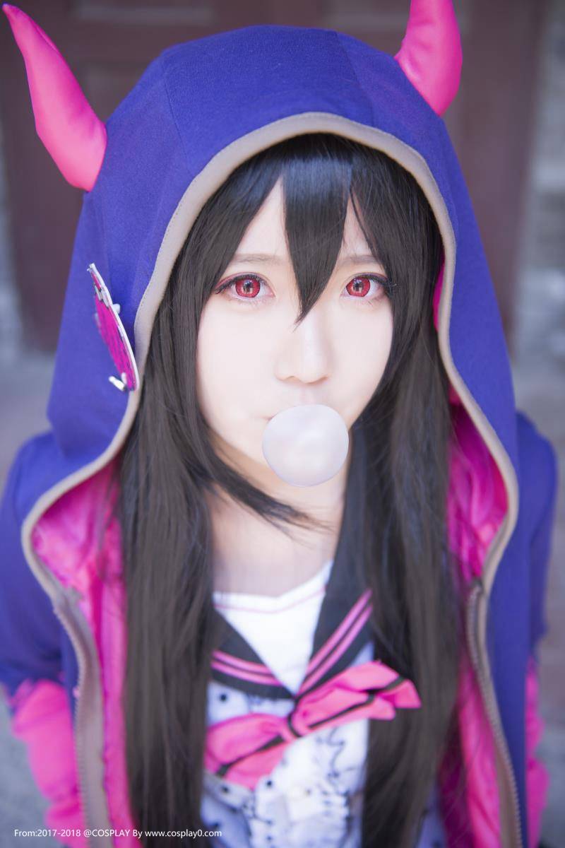 Cosplay福利/LoveLive小恶魔矢泽妮可萌妹碳酸熊卡Cosplay图片