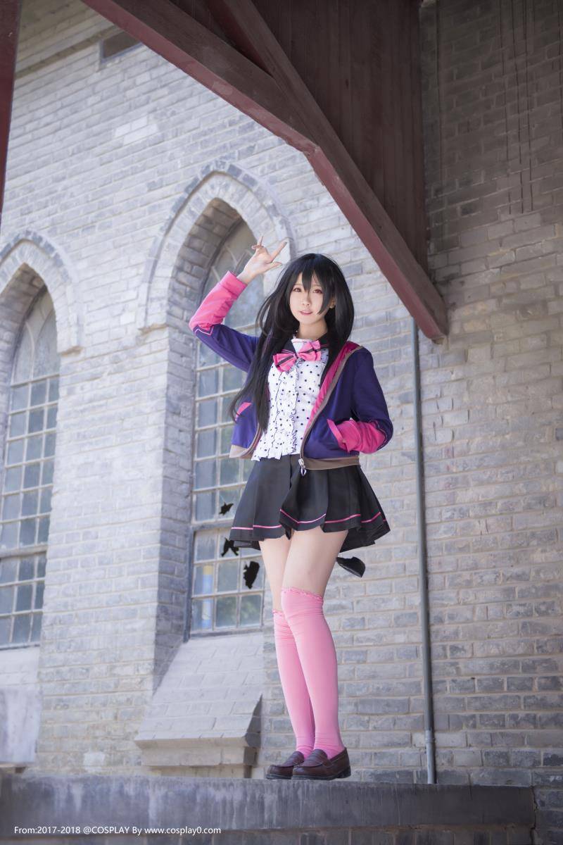 Cosplay福利/LoveLive小恶魔矢泽妮可萌妹碳酸熊卡Cosplay图片