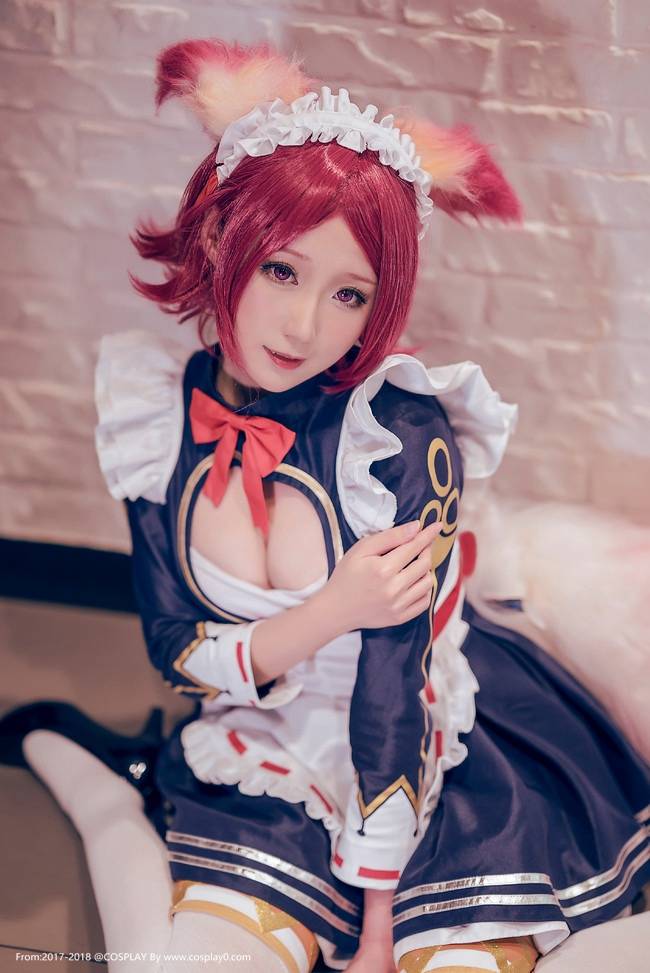 Cosplay福利/王者荣耀Cosplay妲己白丝萝莉大尺度番号图集