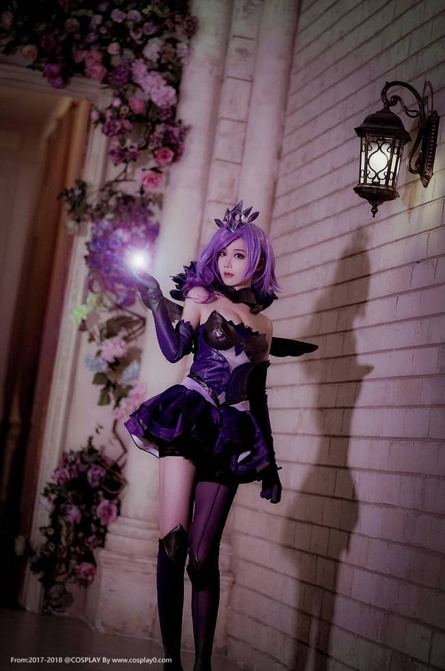 Cosplay福利/英雄联盟大元素使拉克丝二次元萌妹子Cosplay图片