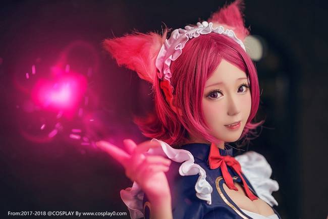 Cosplay福利/王者荣耀Cosplay妲己白丝萝莉大尺度番号图集