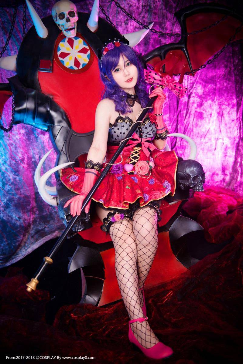 Cosplay福利/LoveLive万圣节小恶魔东条希同人Cosplay图片